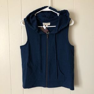 Synergy Organic Clothing Hooded Vest Size S